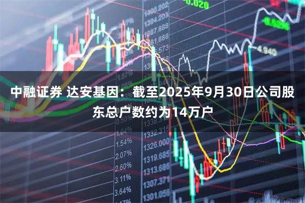 中融证券 达安基因：截至2025年9月30日公司股东总户数约为14万户
