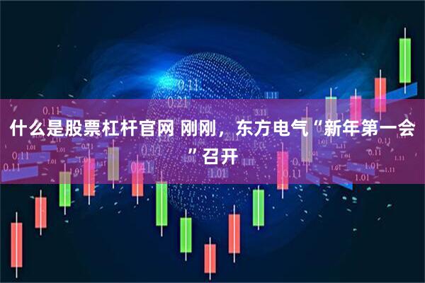 什么是股票杠杆官网 刚刚，东方电气“新年第一会”召开
