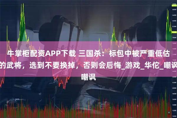 牛掌柜配资APP下载 三国杀：标包中被严重低估的武将，选到不要换掉，否则会后悔_游戏_华佗_嘲讽